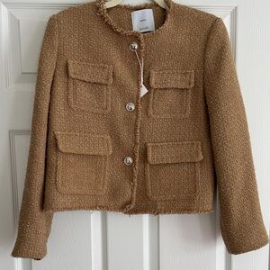 Mango Tweed Lady Jacket/Blazer. Large. NWT